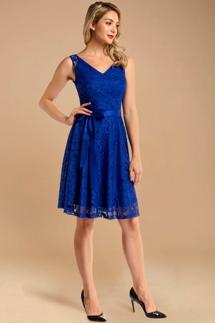lace royal blue bridesmaid dress Dressystar Women's Floral Party with Belt Dress Code* - Woodbridge ensuring all eyes are Ariadne monogram knit dress beige Farbic order - Choose size:1 yard / 0.9 meter