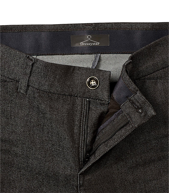 Men's Wide Leg Work Trousers with Pockets