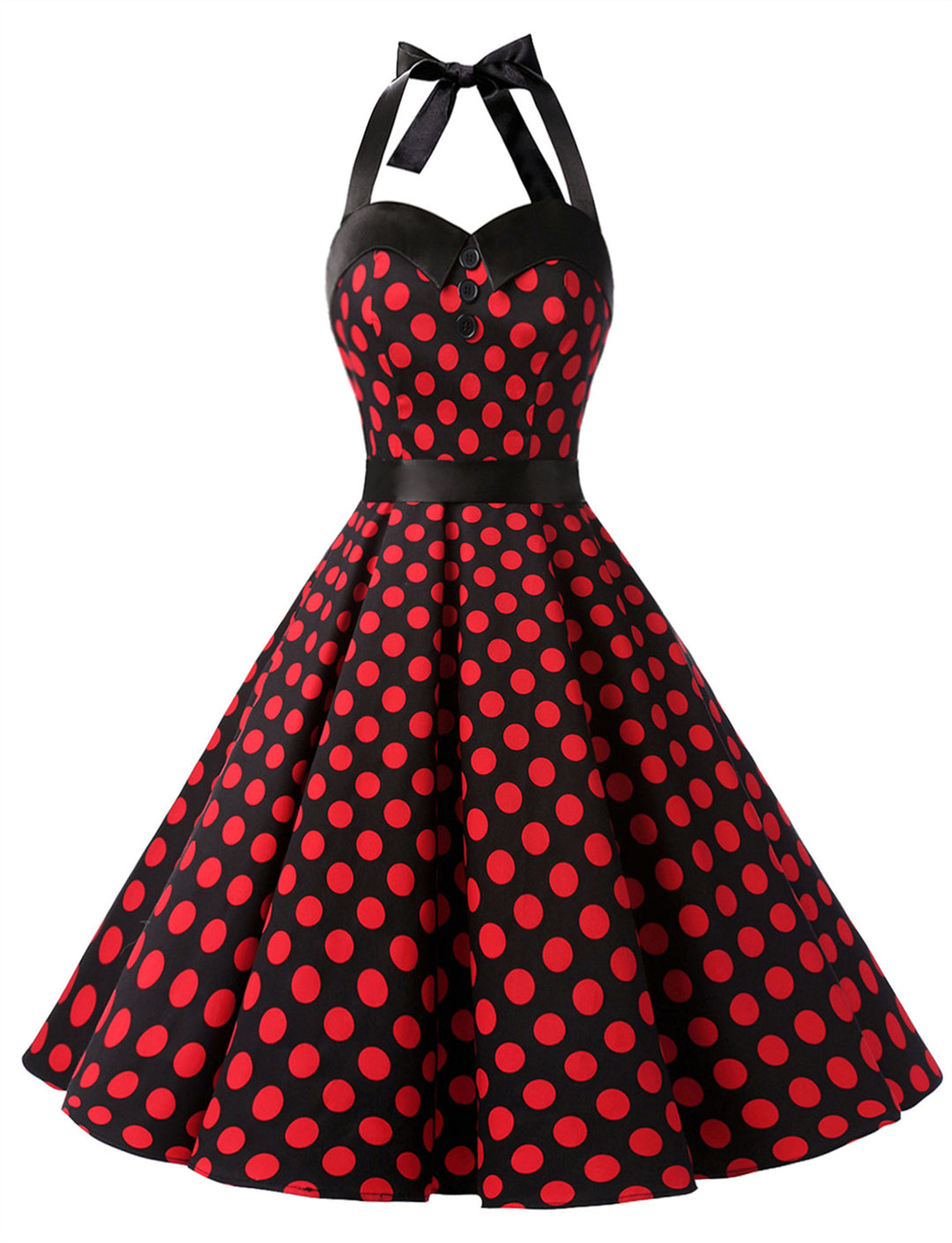 Polka Dot Retro 50's 60's Vintage Dress Dressystar Polka Dot Retro 50's 60's Vintage Dress Dressystar
