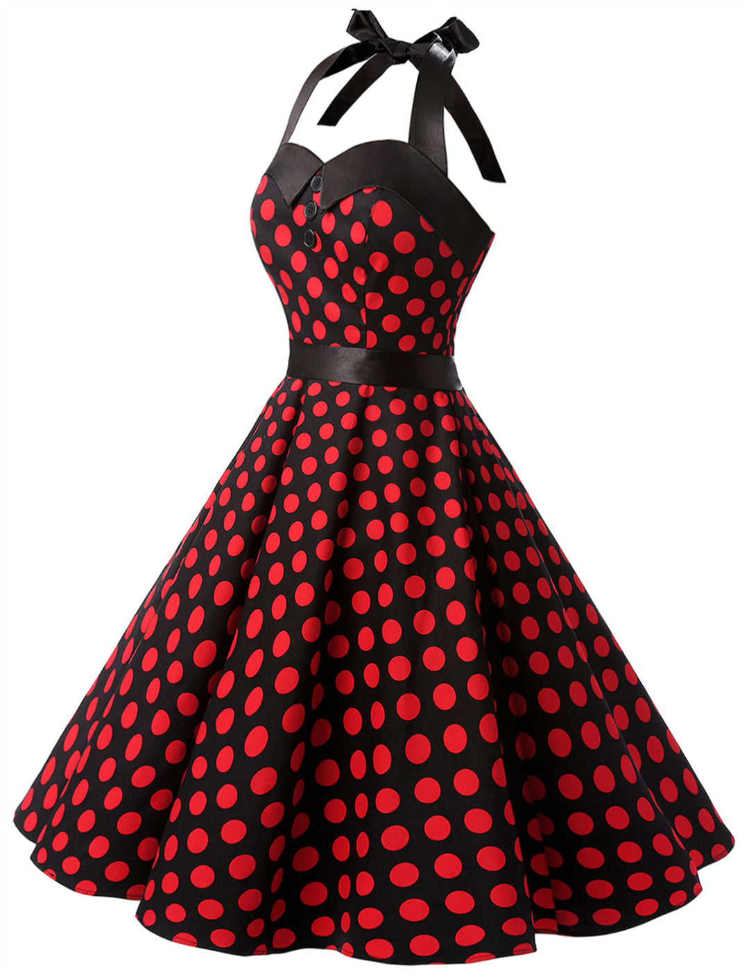 polka dot vintage dress Polka Dot Retro 50's 60's Vintage Dress – Dressystar