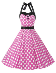 Polka Dot Retro 50's 60's Vintage Dress