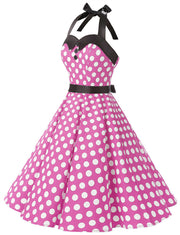 Polka Dot Retro 50's 60's Vintage Dress
